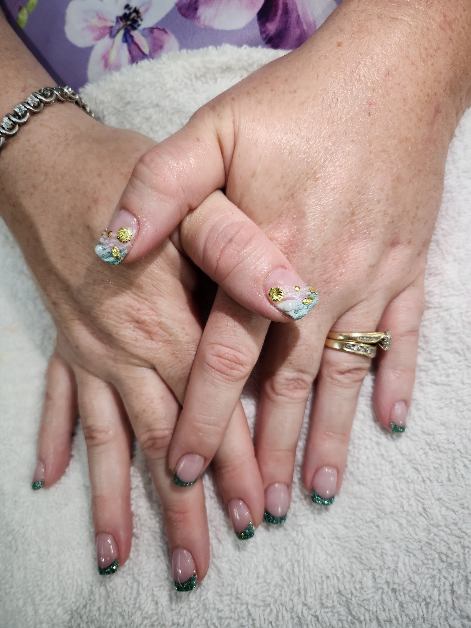Essence Nail Spa nail work in Garland, Texas